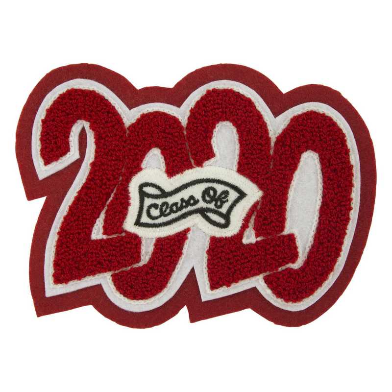 LJ1003ESCB: 4 Digit Year Date - Crazy Block - Embroidery Sash - Class Of
